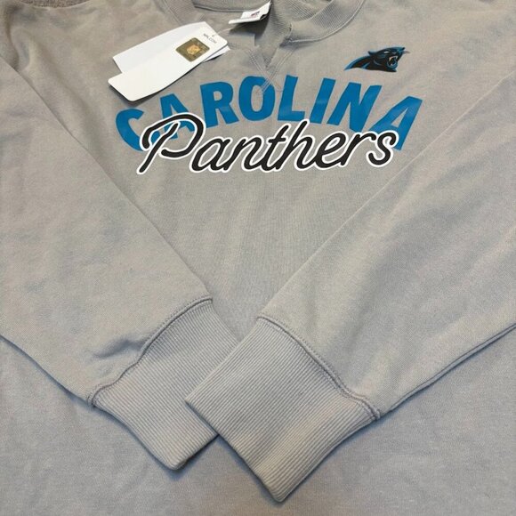 NFL Carolina Panthers Gray Sweat shirt, 2XL Large - Picture 1 of 5